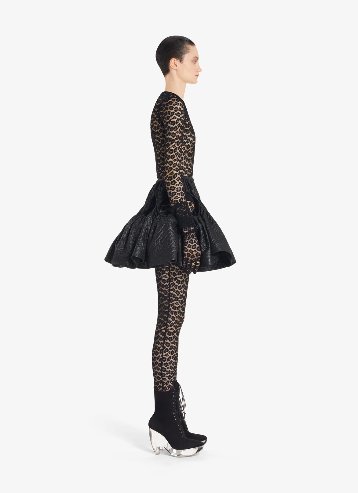 Leopard Lace Body ALAÏA BLACK LEOPARD LACE BODY